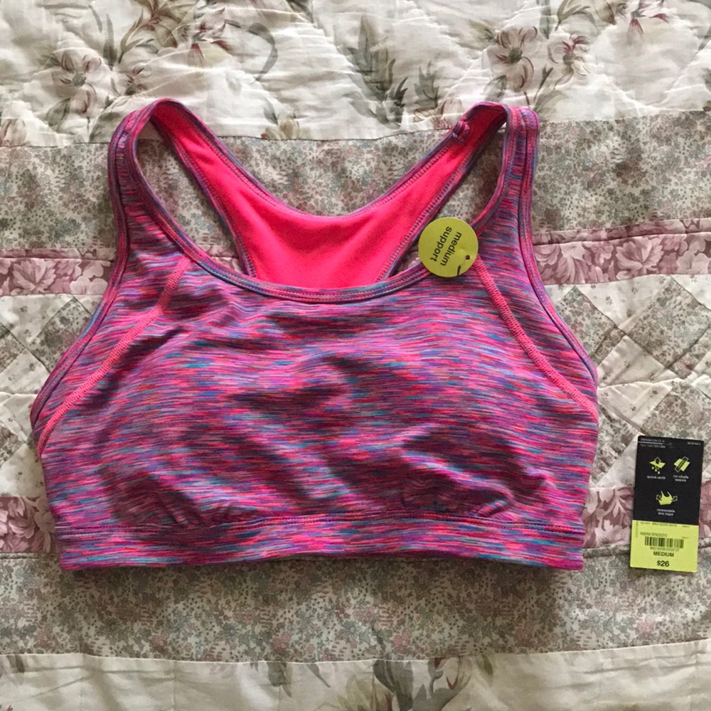 XERSION medium impact sports bra